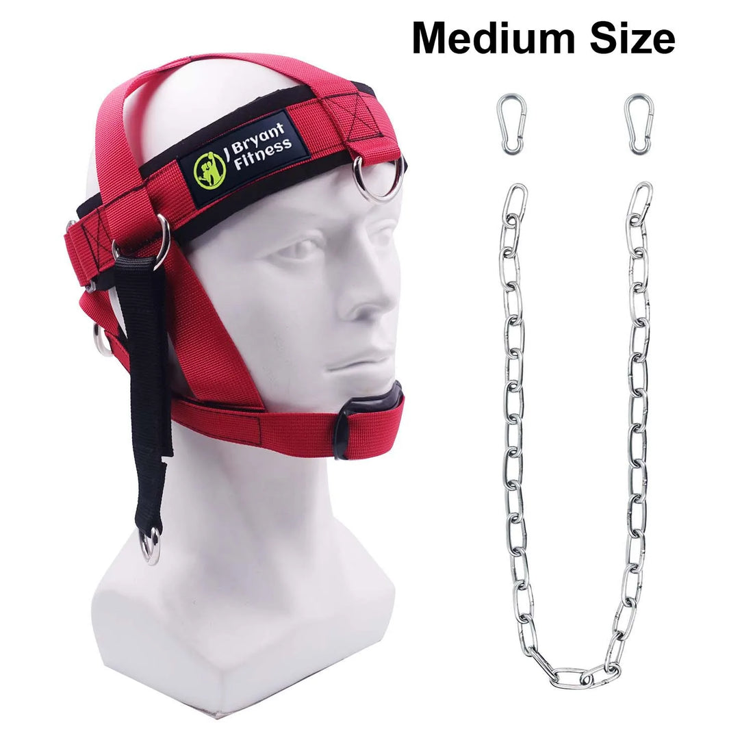 Adjustable Head & Neck Harness – Weight Lifting Strap for Neck Strength Training