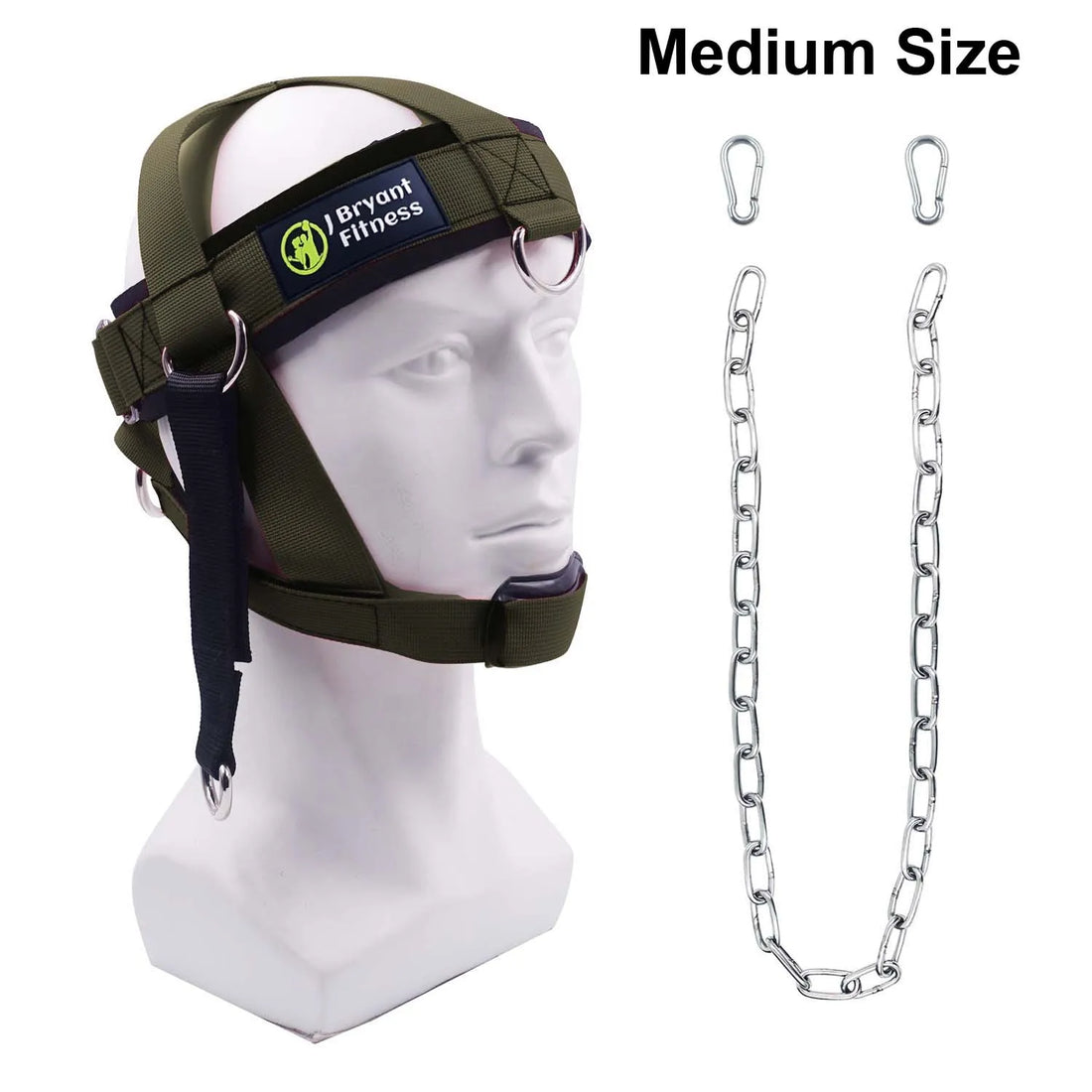 Adjustable Head & Neck Harness – Weight Lifting Strap for Neck Strength Training