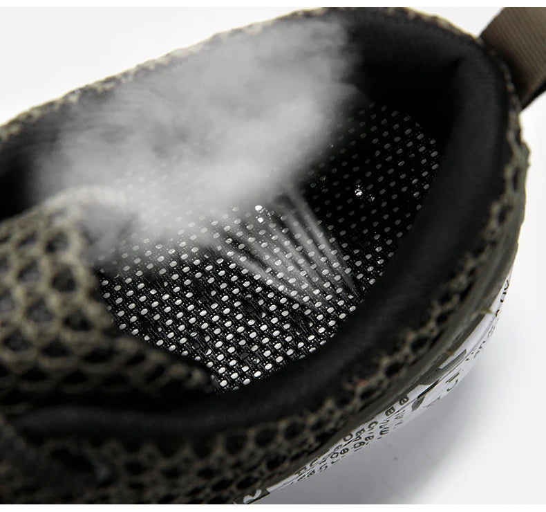 Men’s Summer Aqua Shoes – Breathable Air Mesh Water Sneakers for Beach & Sports