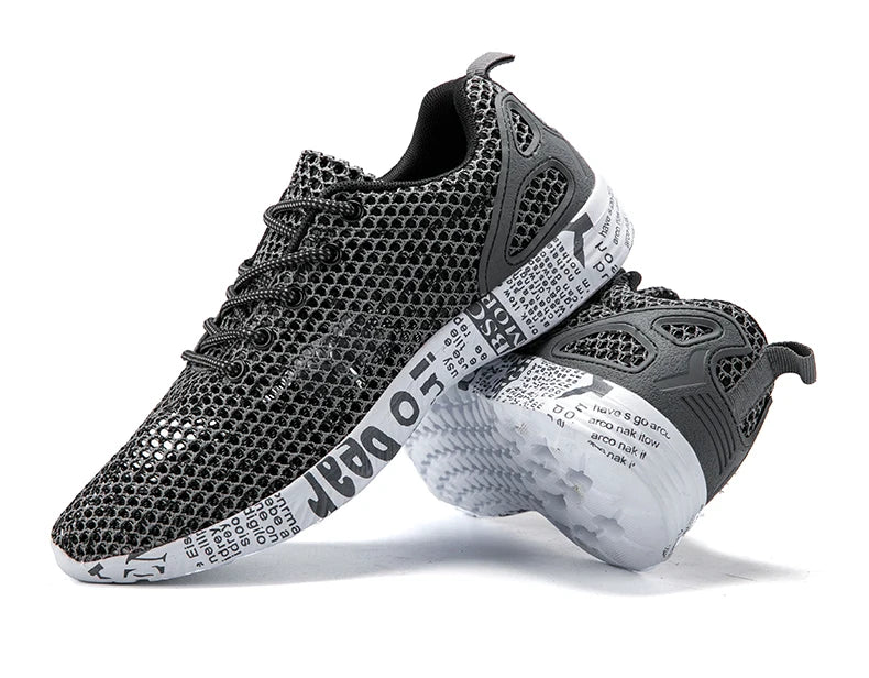 Men’s Summer Aqua Shoes – Breathable Air Mesh Water Sneakers for Beach & Sports