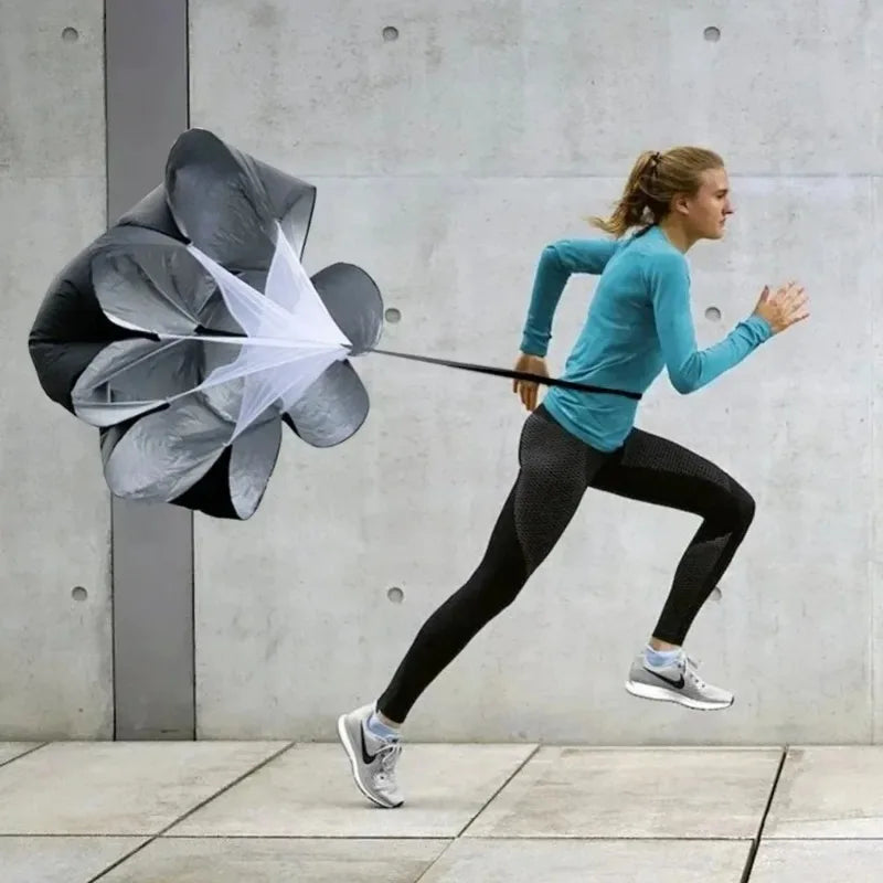 Adjustable Speed Training Parachute – Resistance Running Chute for Agility & Fitness