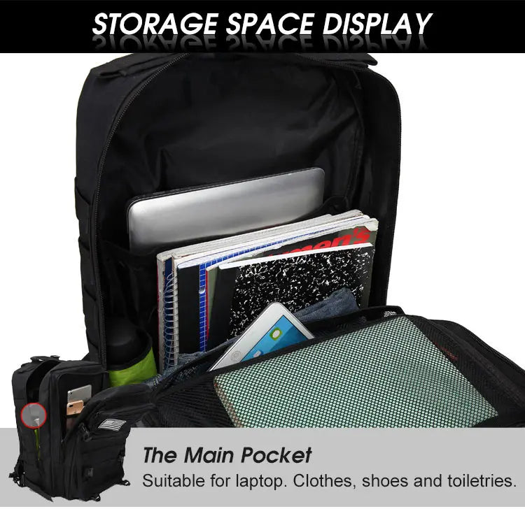 Tactical Backpack – 50L