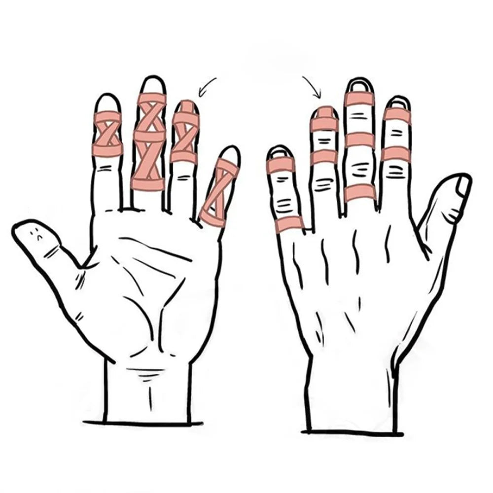 Jiu-Jitsu Finger Tape – Self-Adhesive Sports Bandage for BJJ, Climbing & Martial Arts