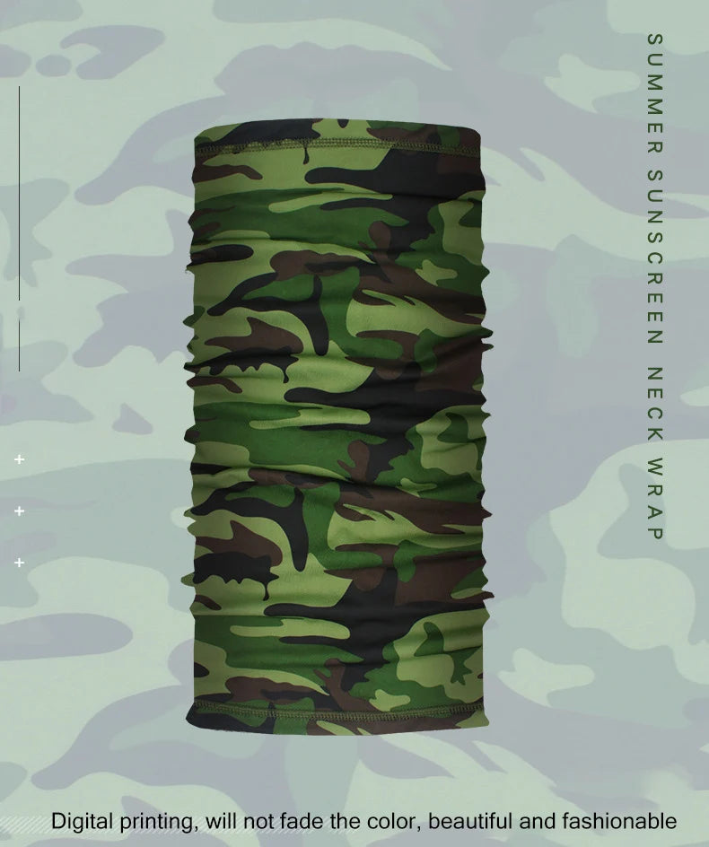 UV Protection Sports Bandana – Breathable Neck Gaiter for Cycling, Hiking & Outdoor Use