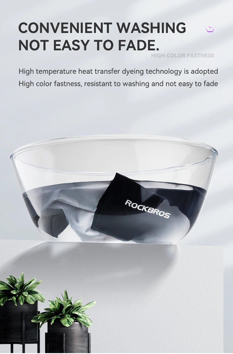 ROCKBROS Ice Silk Arm Sleeves – UV Protection for Cycling, Running & Outdoor Sports