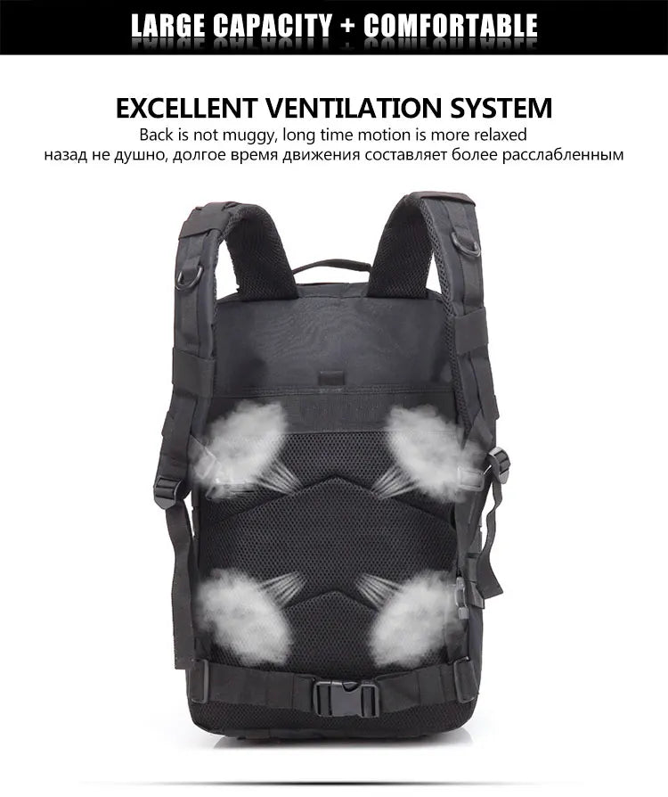 Tactical Backpack – 50L