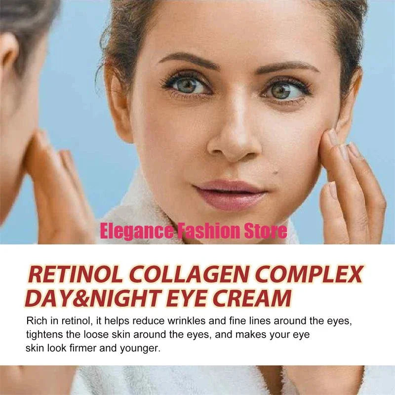 Instant Eye Cream – Reduces Eye Bags, Dark Circles & Puffiness, Lifting & Brightening Formula