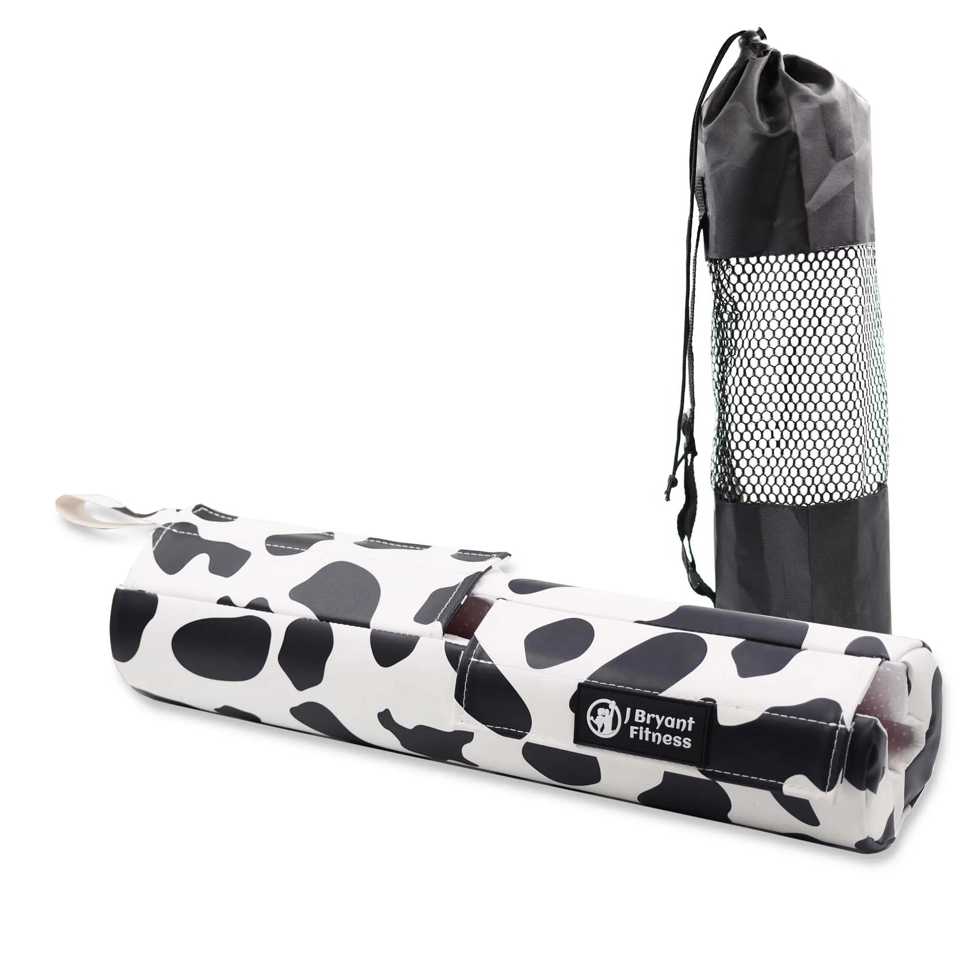 Barbell Pad for Squats & Hip Thrusts – Leather Weightlifting Cushion for Neck & Shoulder Support