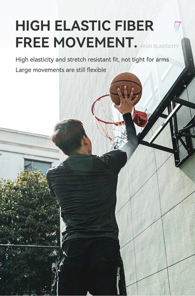 ROCKBROS Ice Silk Arm Sleeves – UV Protection for Cycling, Running & Outdoor Sports