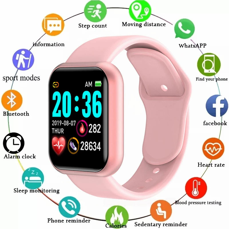 Multifunctional Smart Watch Y68/D20