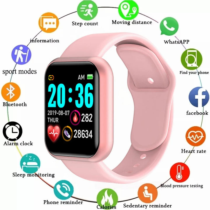 Multifunctional Smart Watch Y68/D20