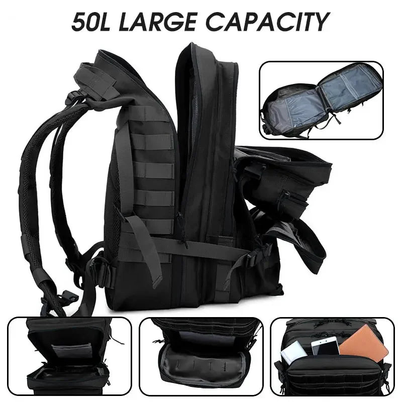 Tactical Backpack – 50L