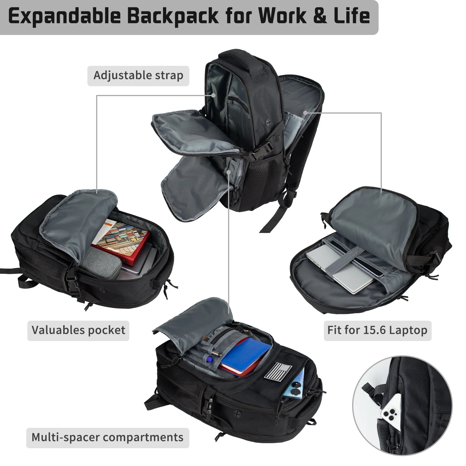 Tactical Backpack – 50L