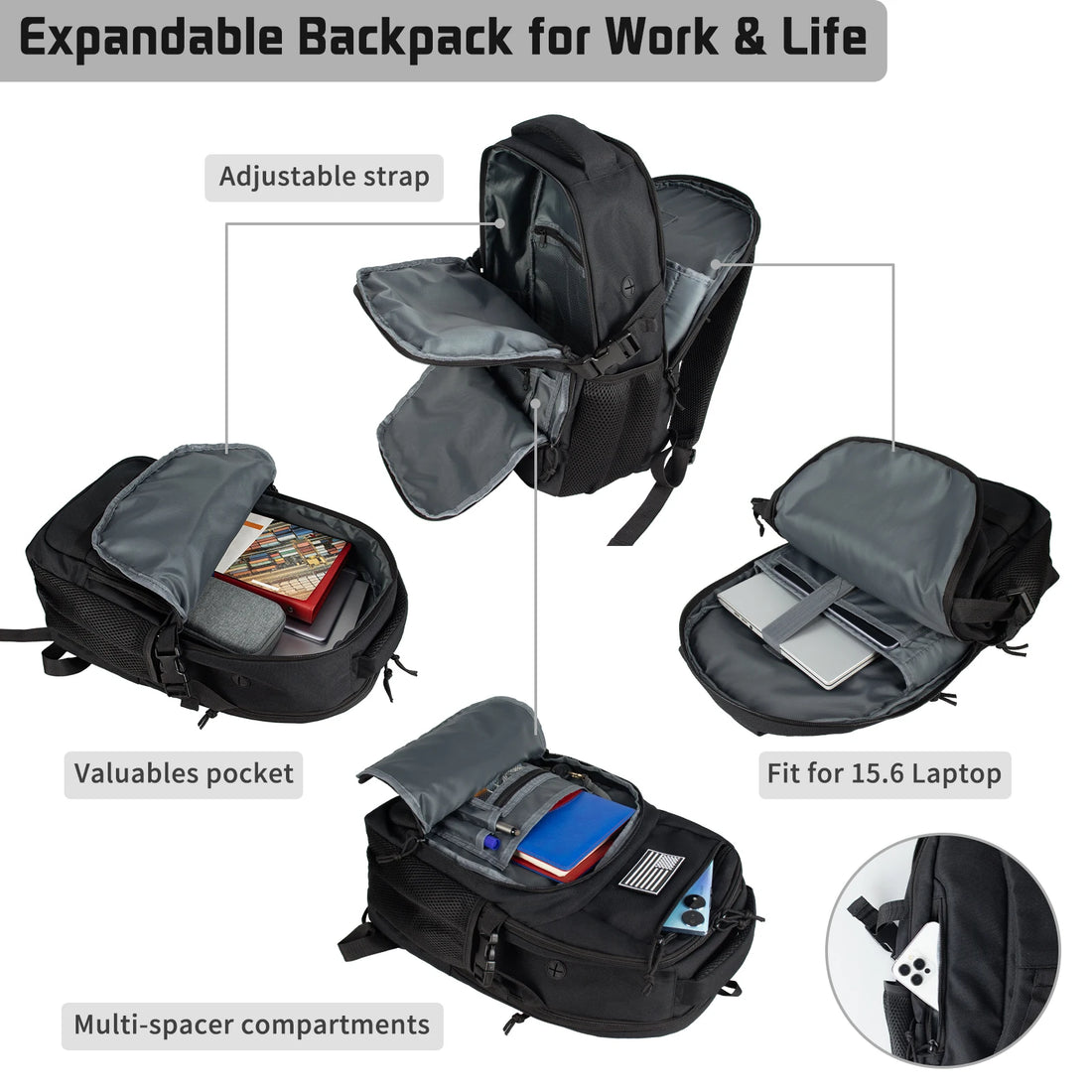 Tactical Backpack – 50L