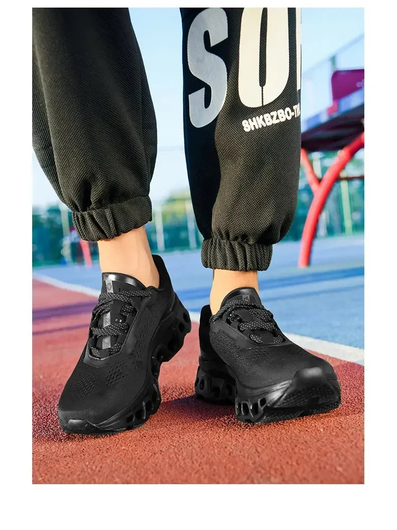 Men’s Lightweight Mesh Sneakers – Breathable Running & Walking Sports Shoes