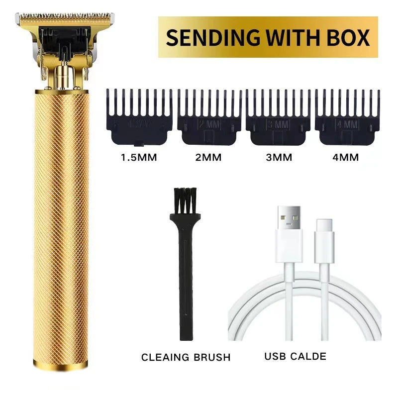 T9 Electric Hair Clipper – Rechargeable Beard & Body Trimmer for Men