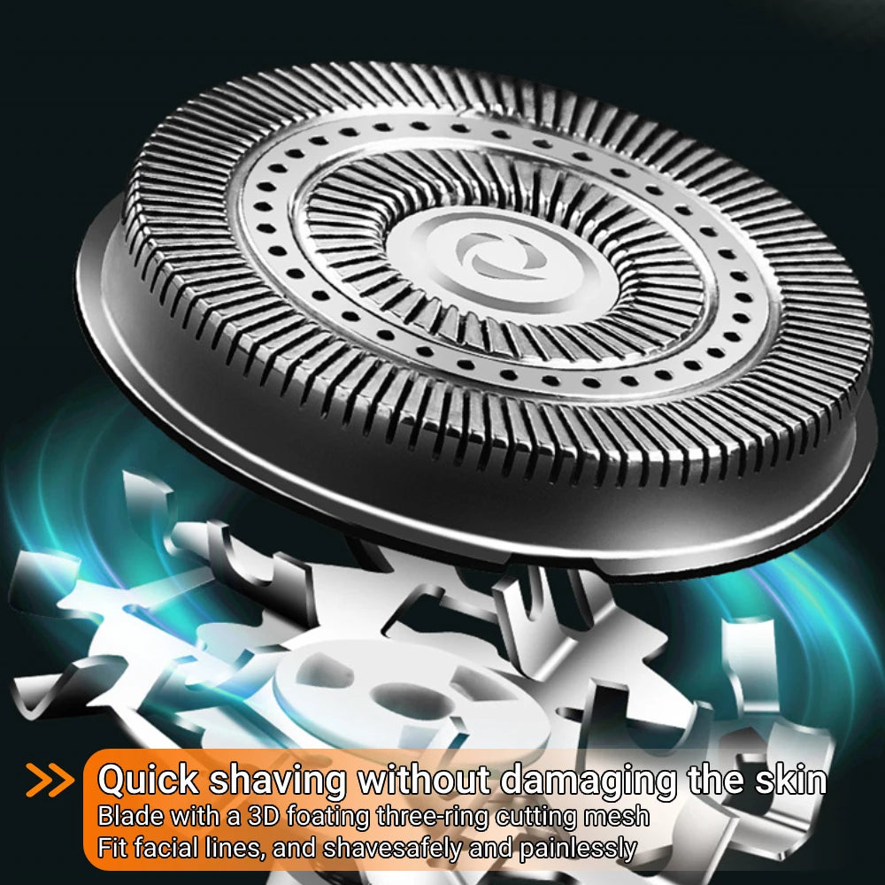 Mini Electric Shaver for Men – Rechargeable with LED Display & Type-C Chargingy Shaver Men Women Home Razor