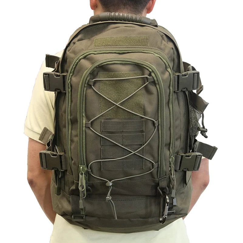 65L Tactical Hiking Backpack – Large-Capacity Military Rucksack for Camping & Travel