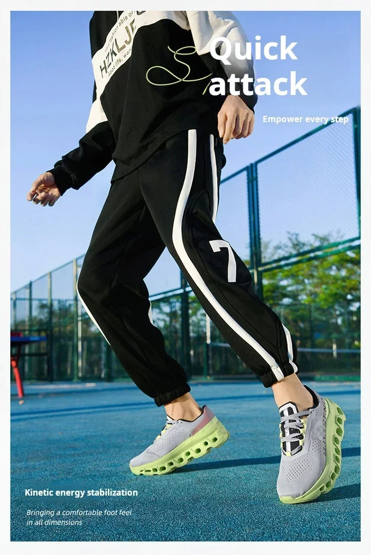 Men’s Lightweight Mesh Sneakers – Breathable Running & Walking Sports Shoes