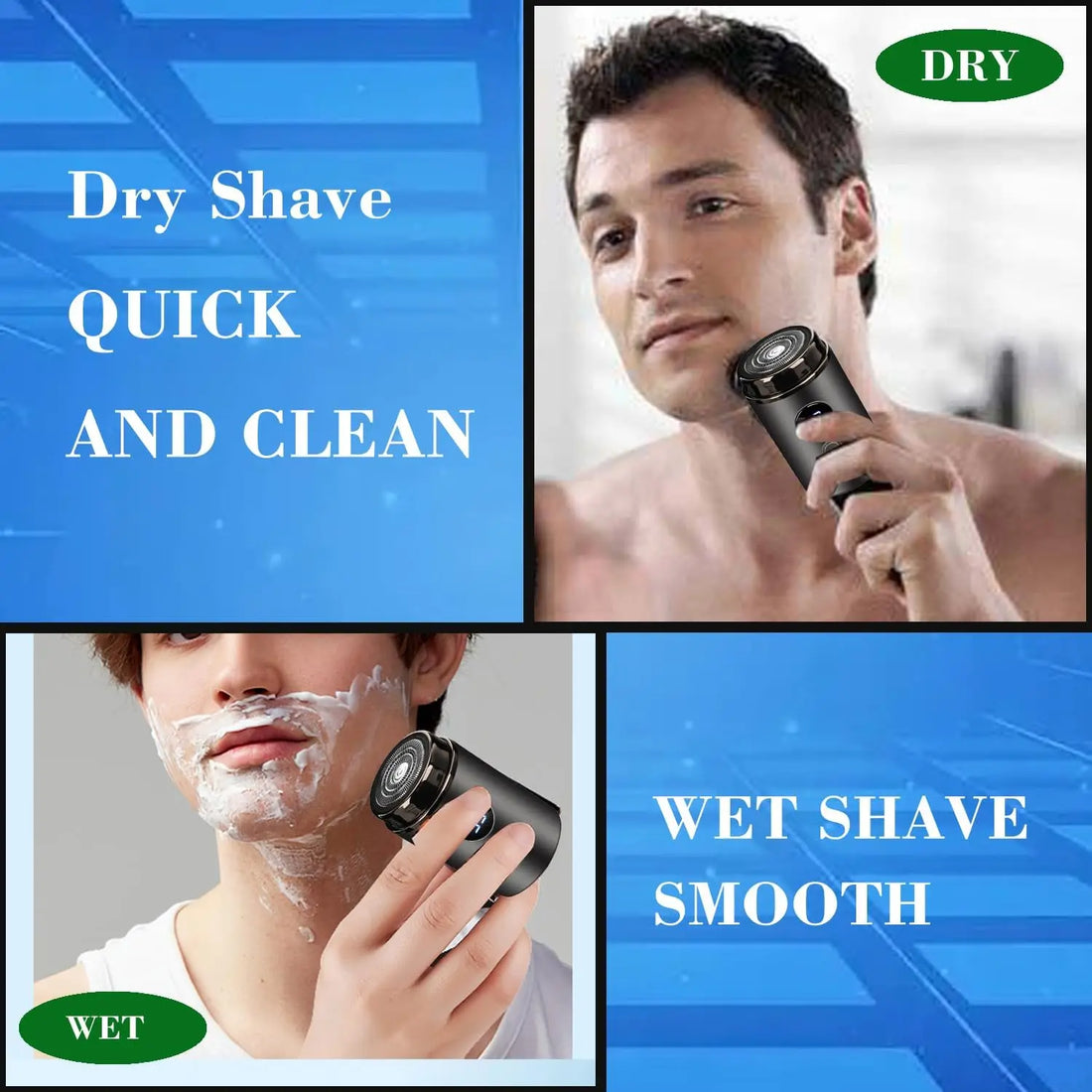 Mini Electric Shaver for Men – Rechargeable with LED Display & Type-C Chargingy Shaver Men Women Home Razor