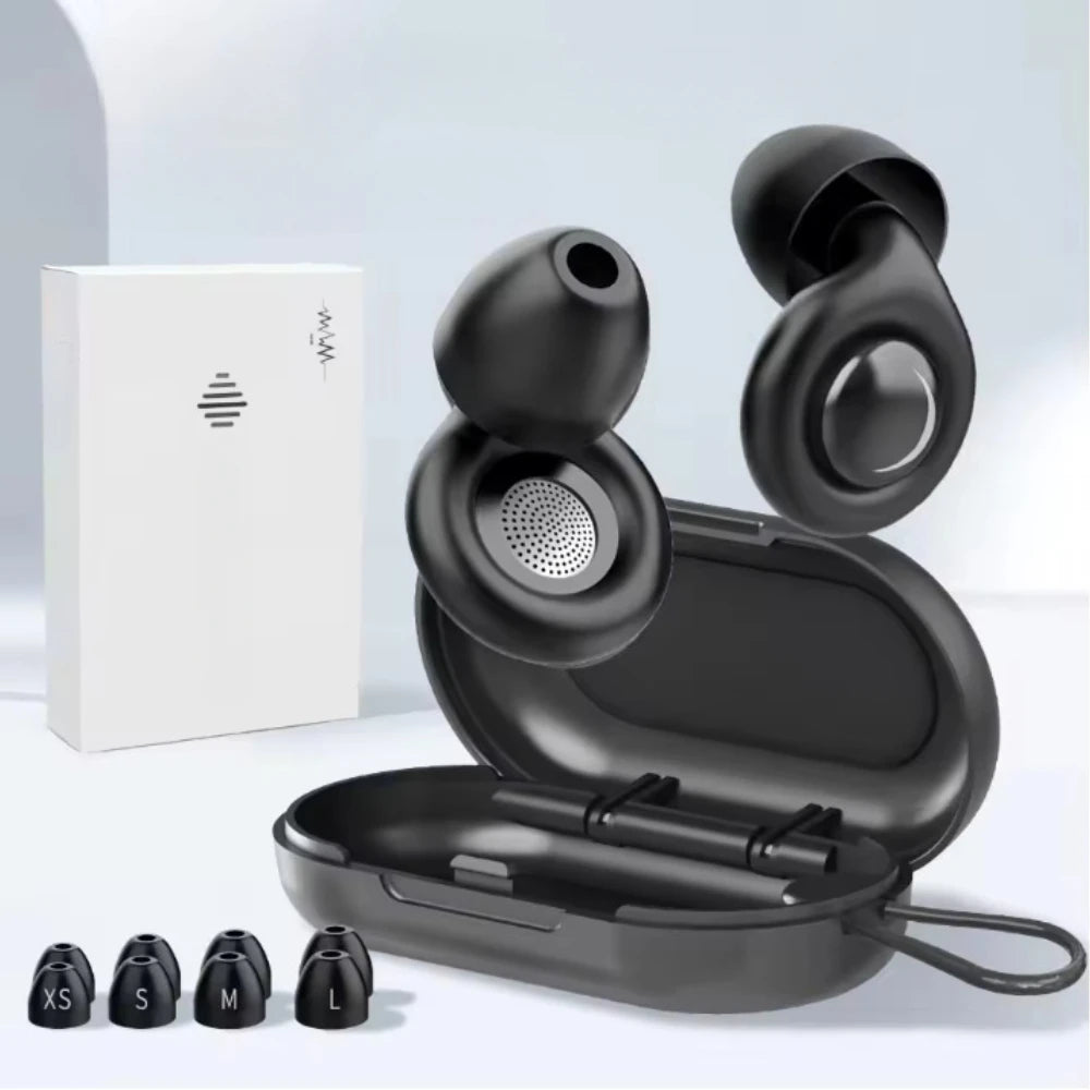 Silicone Noise-Cancelling Earplugs – Sleep, Anti-Snoring, Motorcycle & Noise Protection