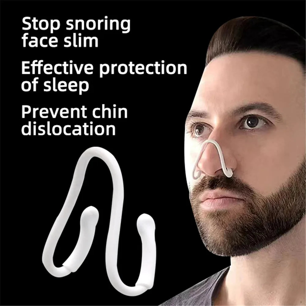 Silicone Nasal Dilator – Anti-Snoring Nose Clip for Easier Breathing & Better Sleep