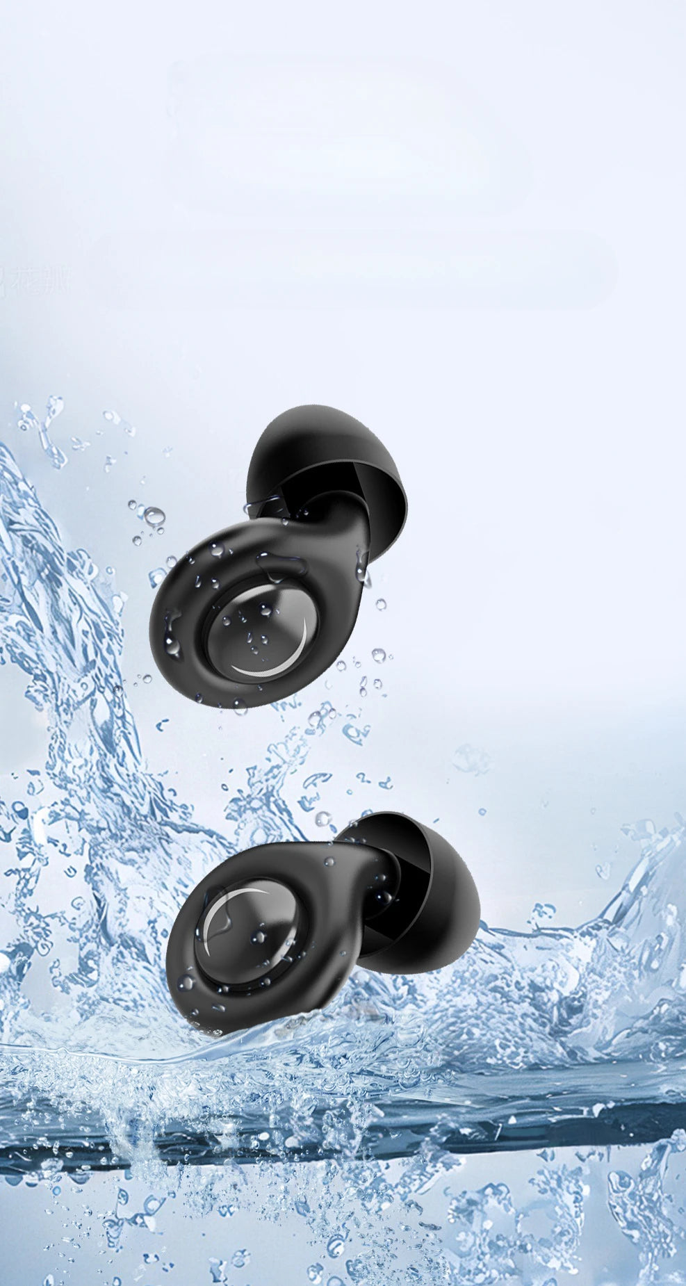 Silicone Noise-Cancelling Earplugs – Sleep, Anti-Snoring, Motorcycle & Noise Protection