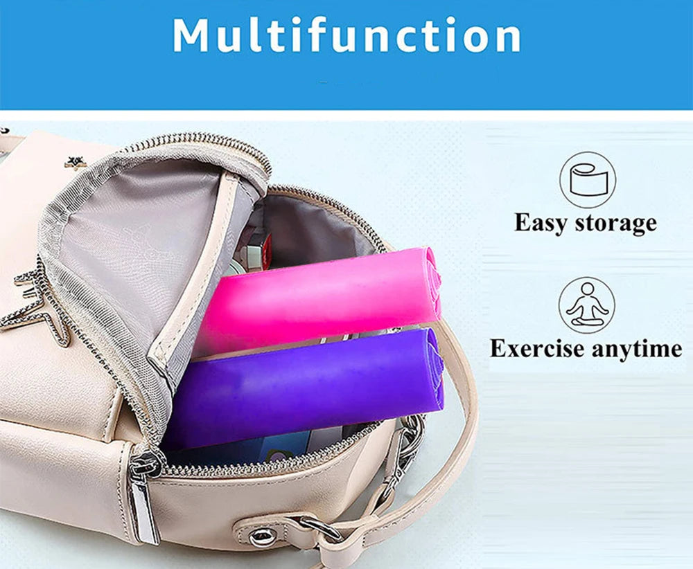 Yoga Resistance Bands – Elastic Fitness Bands for Pilates, Training & Home Workouts