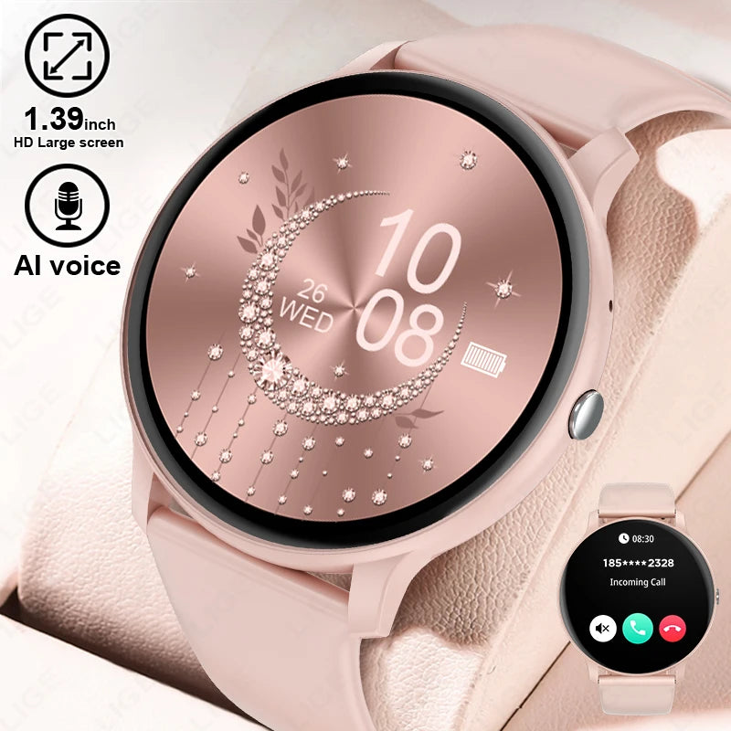 2025 Smart Watch for Men & Women – Bluetooth Call, Fitness & Health Tracker for Android & iOS