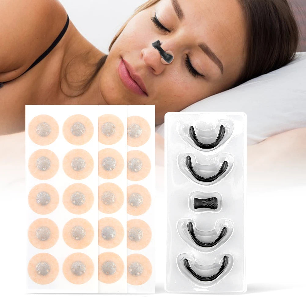 15 Pairs Magnetic Nasal Strips – Anti-Snoring Breath Enhancers for Better Sleep