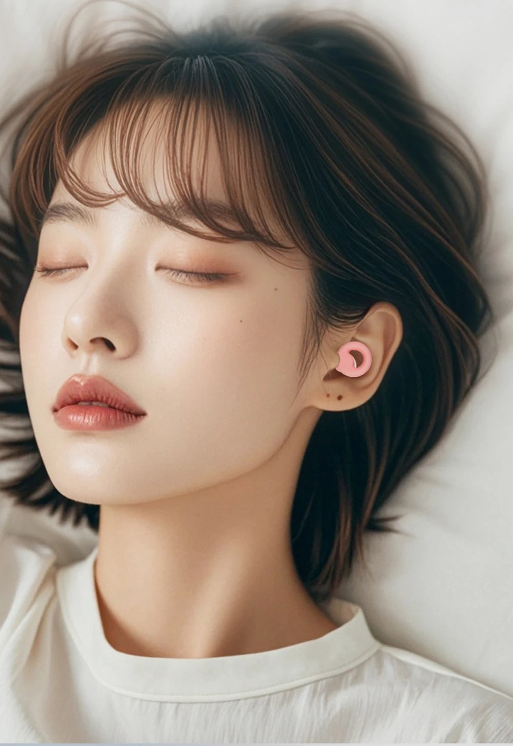 Silicone Noise-Canceling Earplugs – Soft, Waterproof Soundproof Ear Protectors for Sleep & Swimming