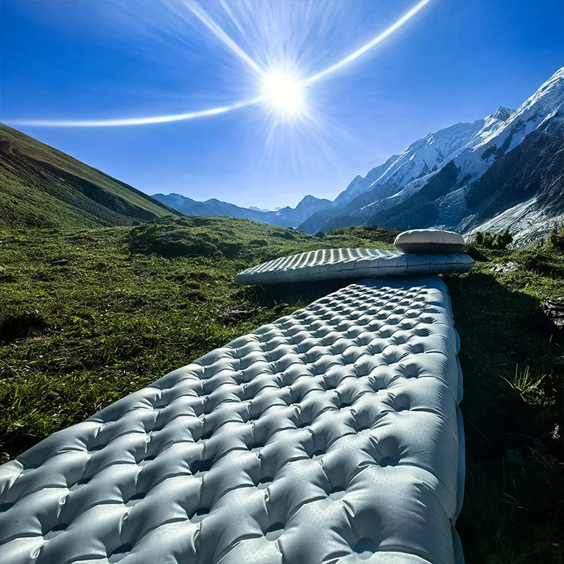 Windhike Inflatable Sleeping Pad – Ultralight Thermal Camping Mattress with R7.5/R4.2 Insulation