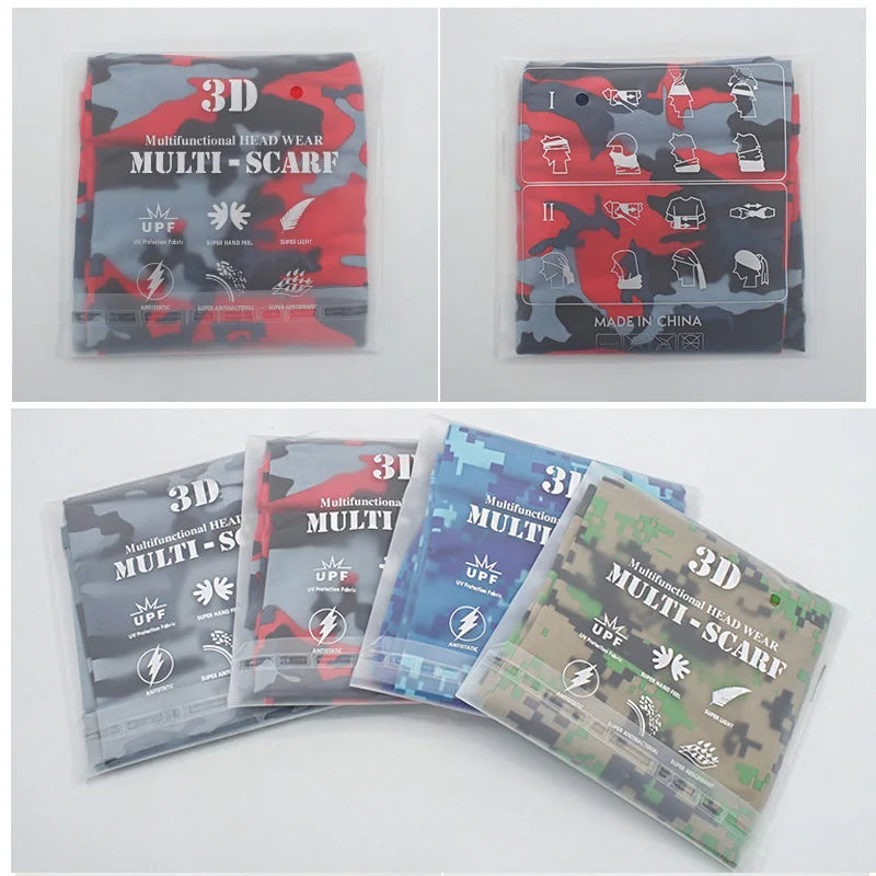 UV Protection Sports Bandana – Breathable Neck Gaiter for Cycling, Hiking & Outdoor Use