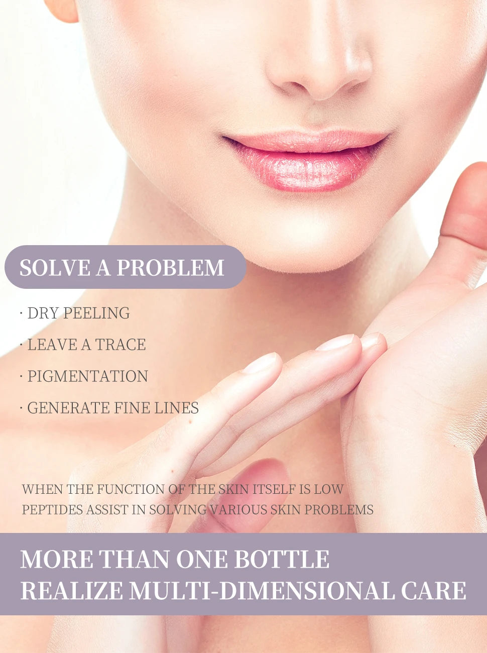 6 Peptide Essence Facial Skin Care Set – Collagen Boost, Anti-Aging & Hydration