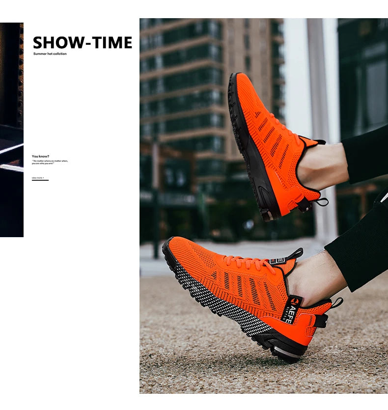 024 Men’s Running Shoes – Lightweight, Breathable Athletic Sneakers for Outdoor Training