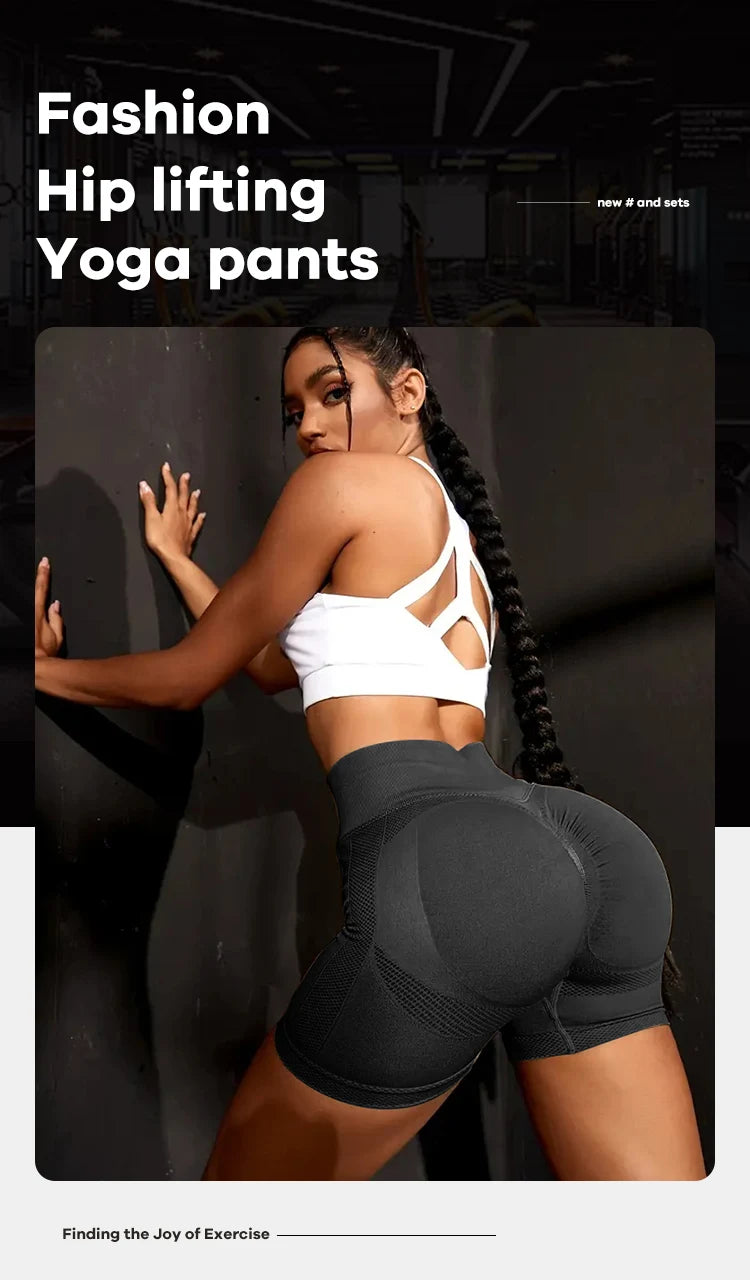 Women's High-Waist Workout Shorts