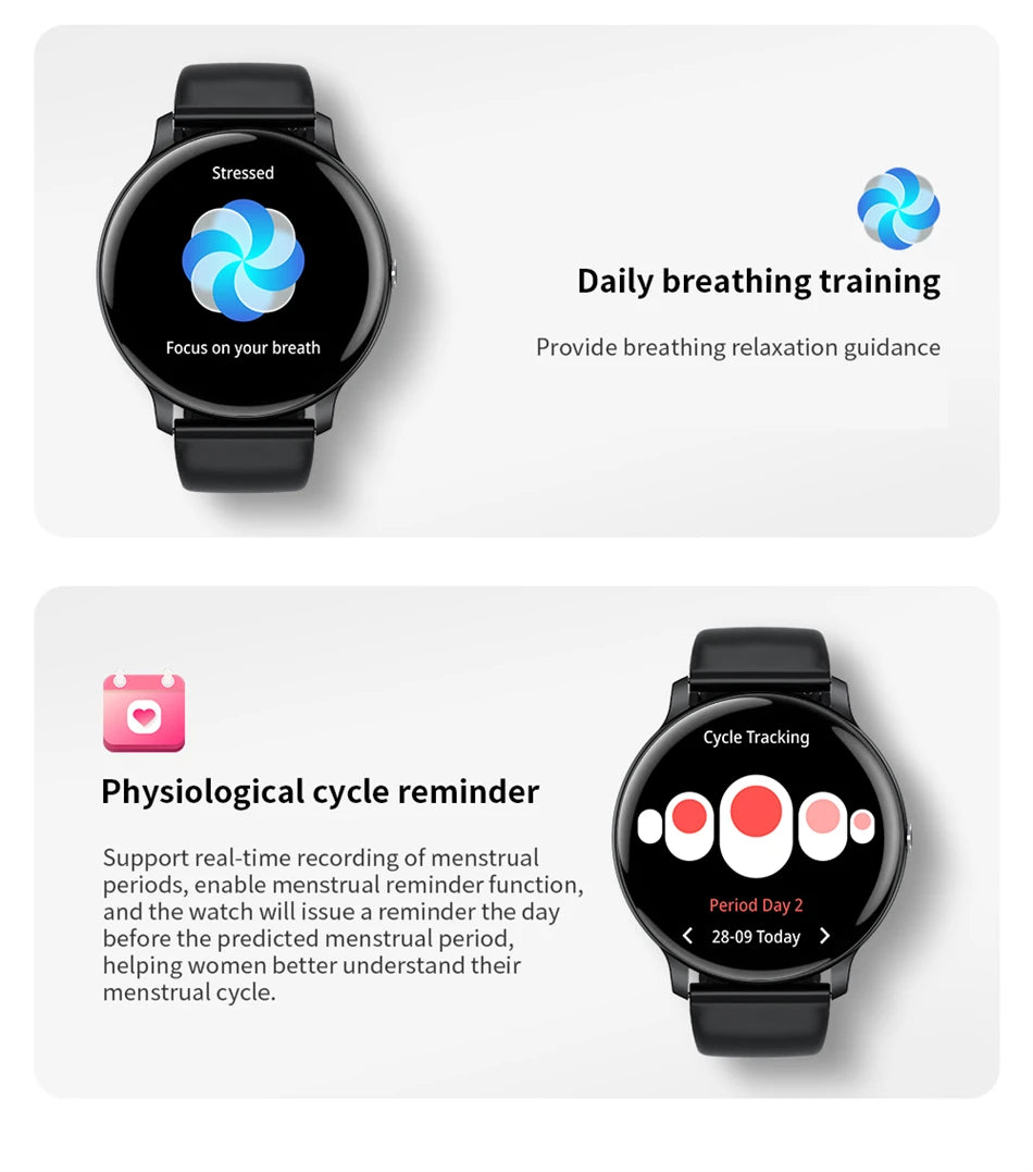 2025 Smart Watch for Men & Women – Bluetooth Call, Fitness & Health Tracker for Android & iOS