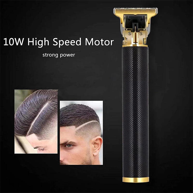 T9 Electric Hair Clipper – Rechargeable Beard & Body Trimmer for Men