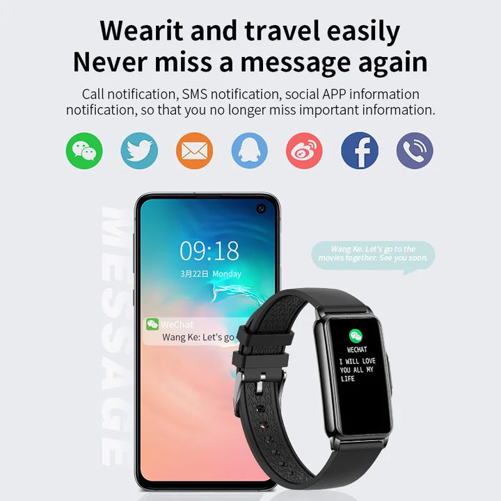 Bluetooth Smartwatch for Men & Women – Music, Fitness & Sleep Tracker with Gift Box