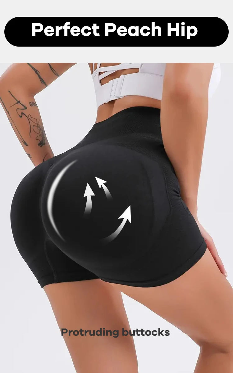Women's High-Waist Workout Shorts