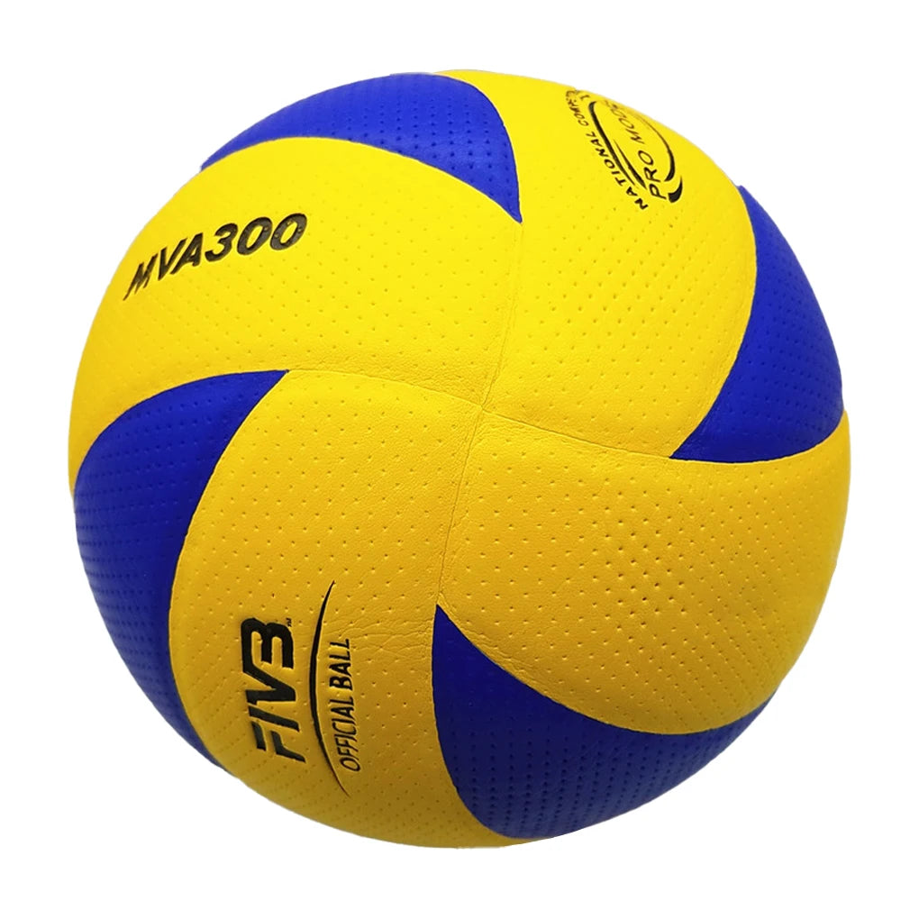 PU Leather Size 5 Volleyball – Soft Touch Ball for Indoor & Outdoor Training (MVA300 Style)