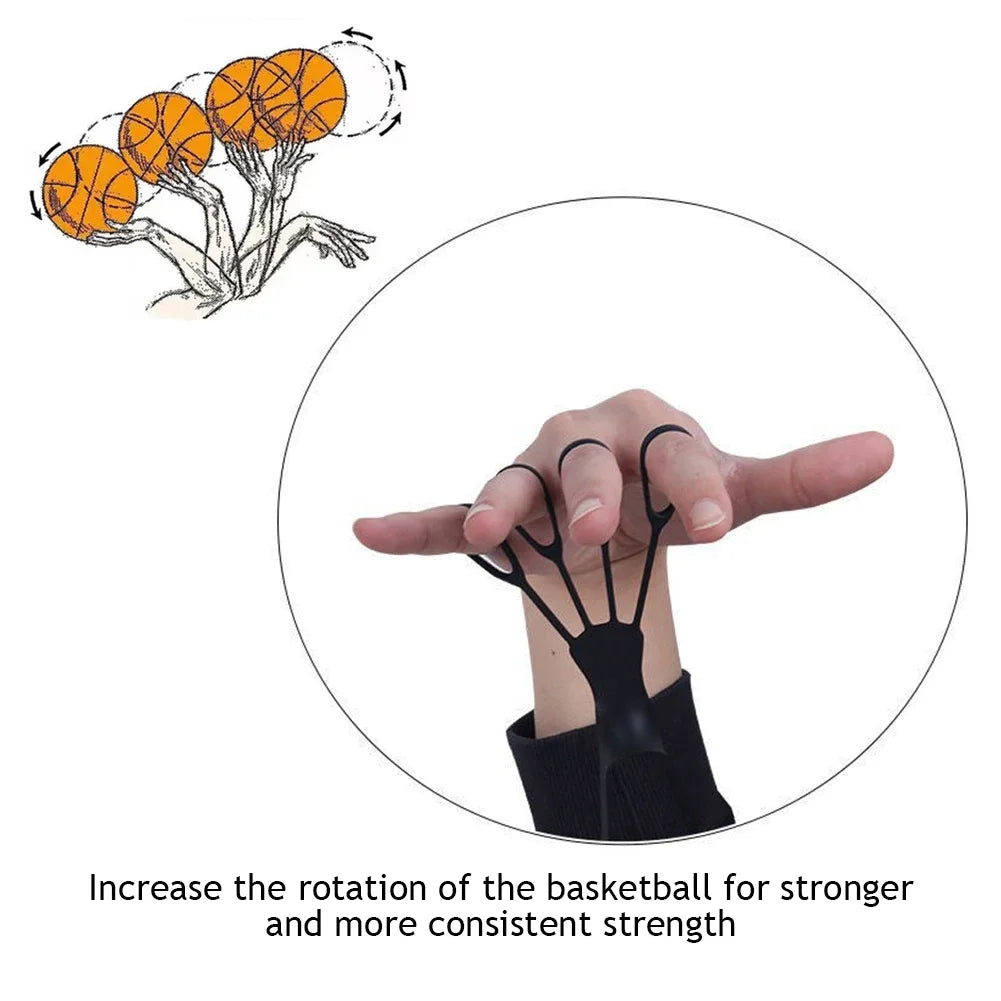 Basketball Shooting Aid – Silicone Hand Trainer for Correct Shooting Form