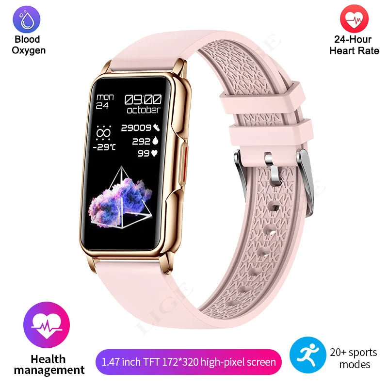 Bluetooth Smartwatch for Men & Women – Music, Fitness & Sleep Tracker with Gift Box