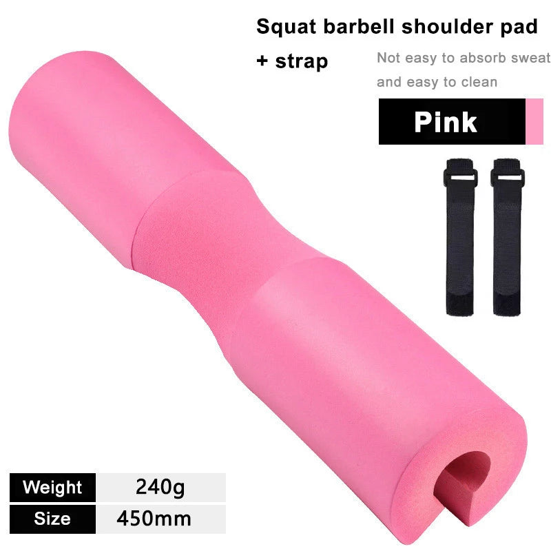 Barbell Squat Pad – Foam Cushion for Hip Thrusts & Weight Lifting Comfort