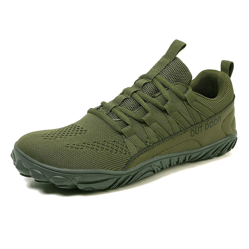Wide-Fit Barefoot Hiking Shoes – Plus Size Outdoor & Indoor Sports Shoes for Men & Women