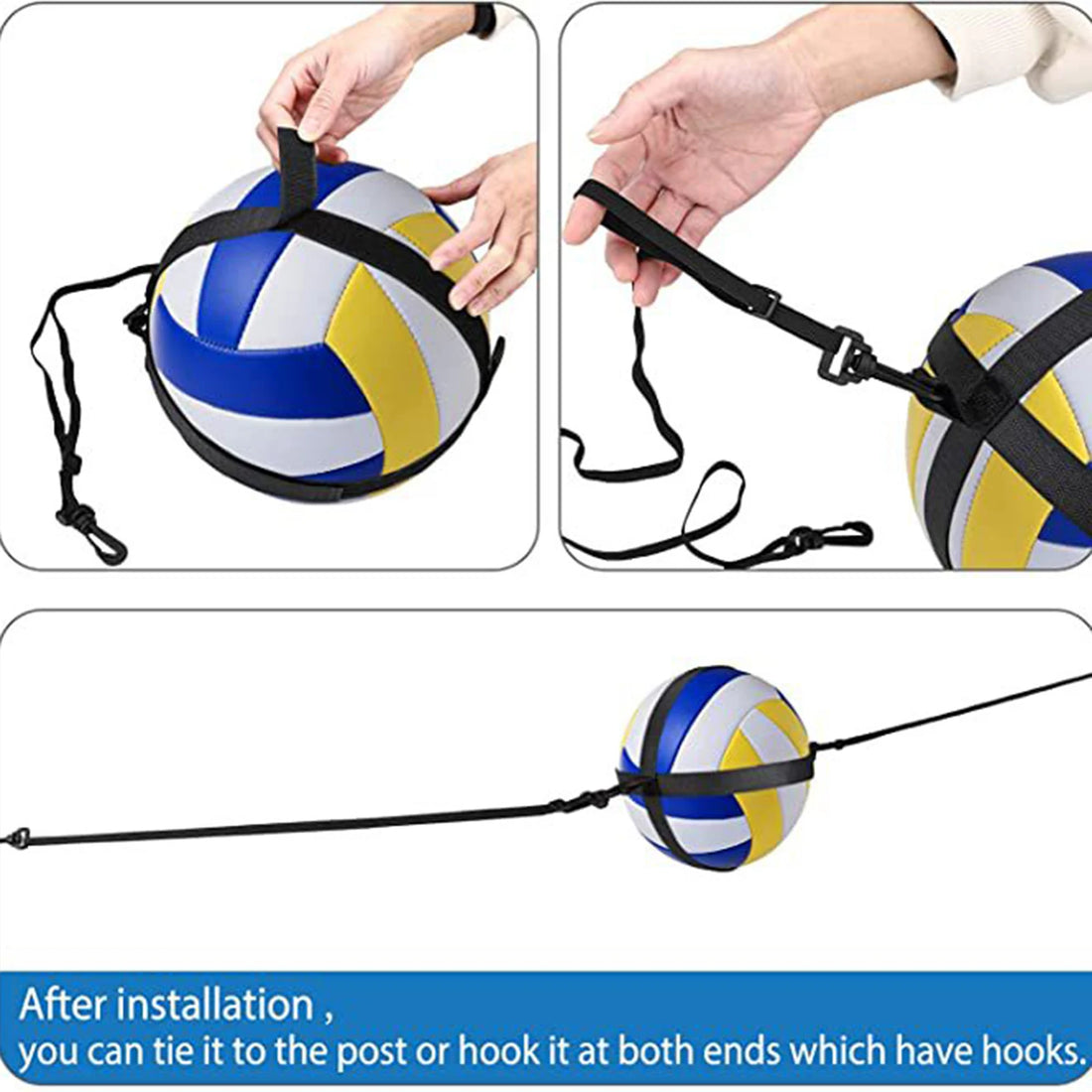 Volleyball Training Belt – Hands-Free Practice Trainer for Serving & Spiking