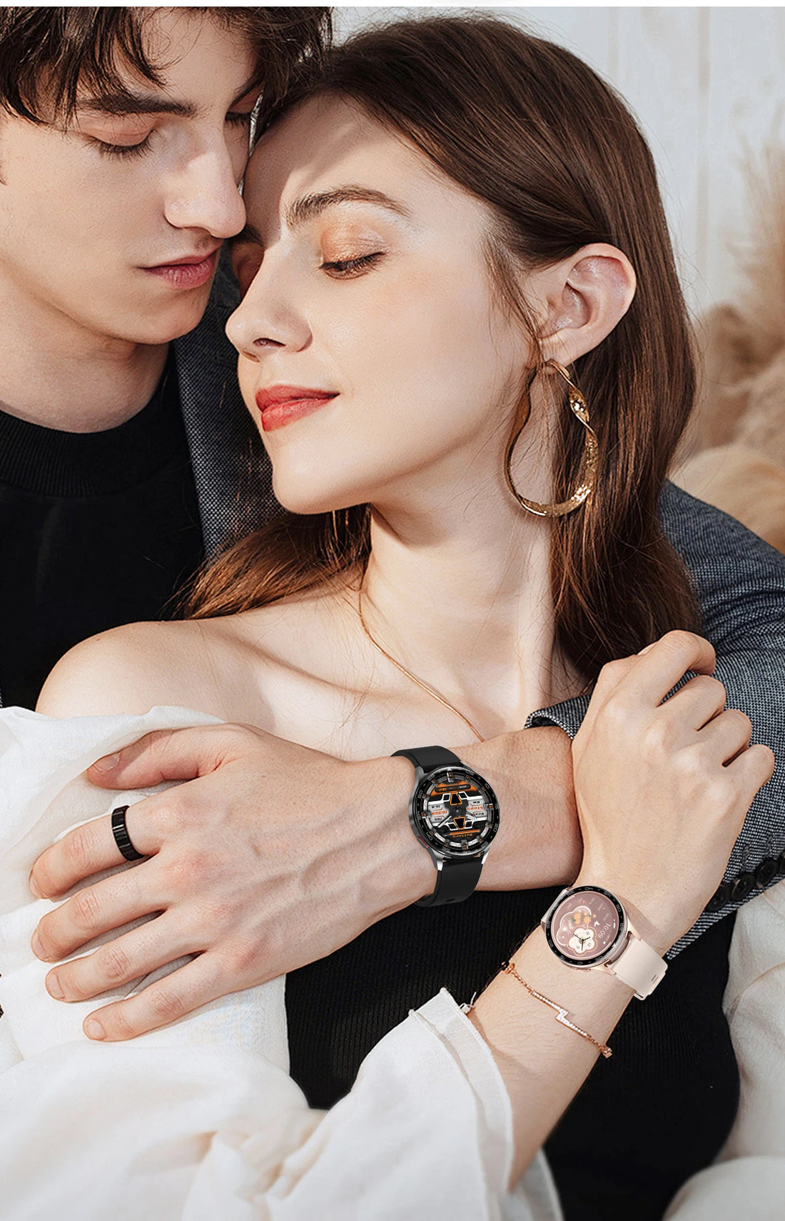 LIGE 2-in-1 Smartwatch with TWS Earbuds – Fitness Tracker with Music & Health Monitoring