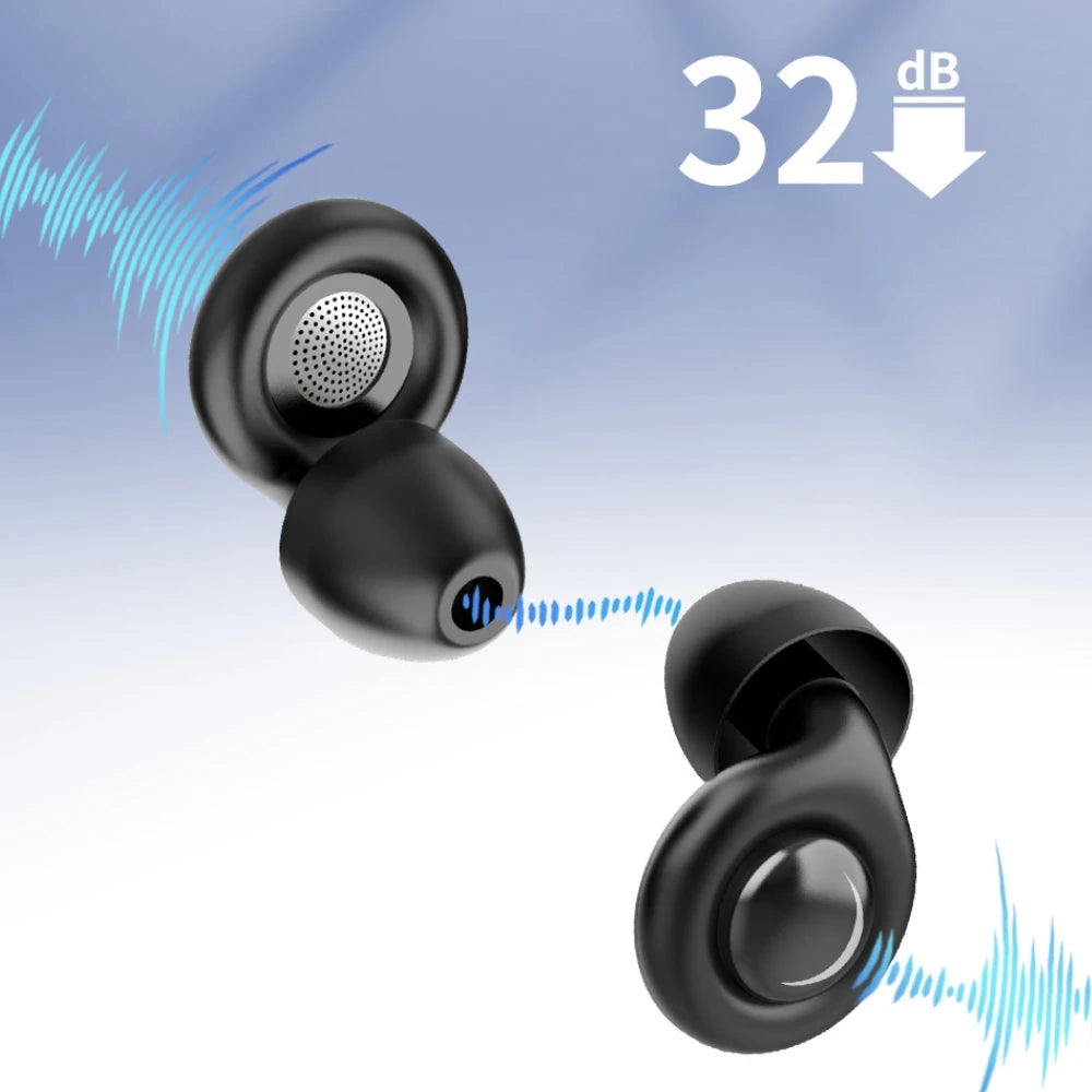 Silicone Noise-Cancelling Earplugs – Sleep, Anti-Snoring, Motorcycle & Noise Protection