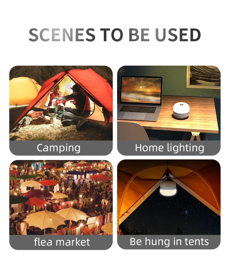 LV10 Rechargeable LED Camping Lantern