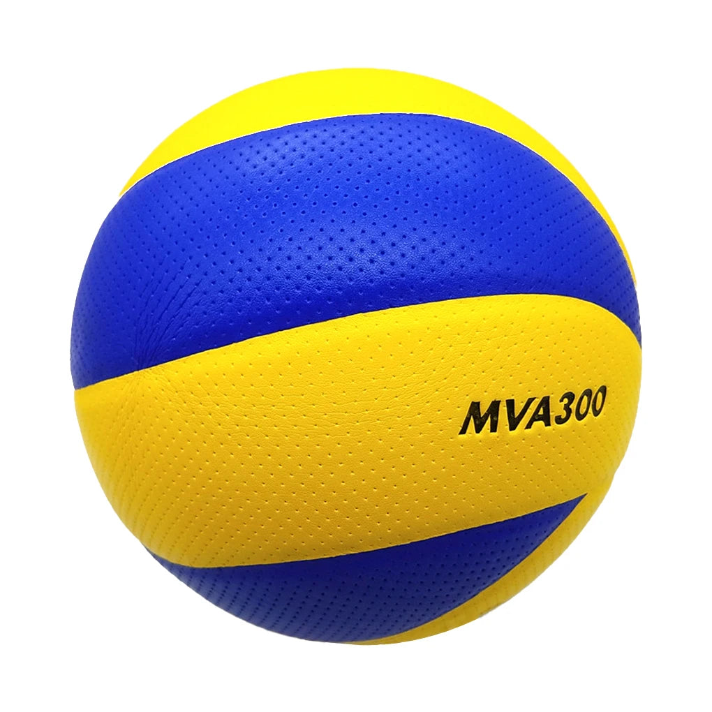 PU Leather Size 5 Volleyball – Soft Touch Ball for Indoor & Outdoor Training (MVA300 Style)